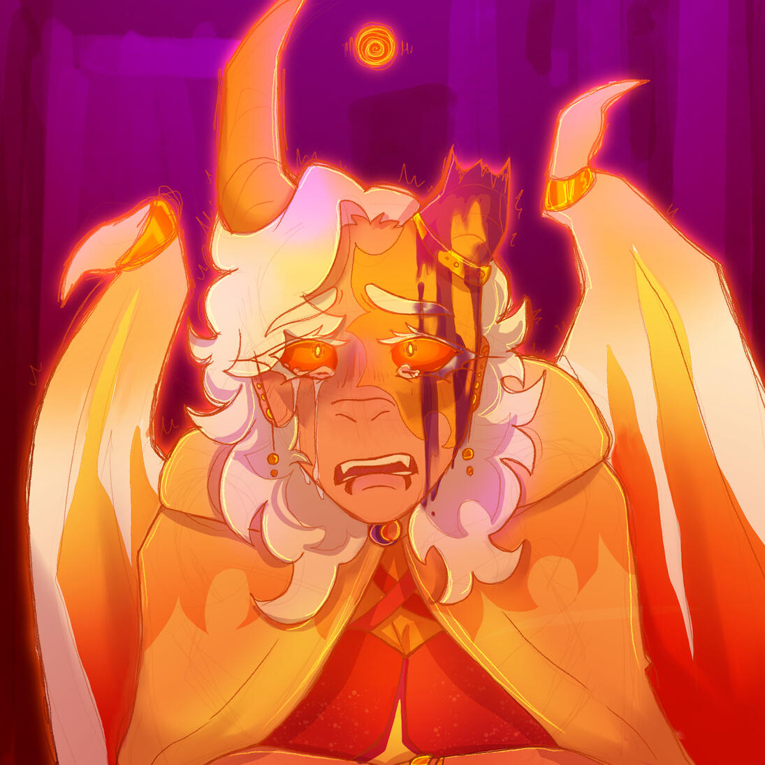 $16 Bust lined w/ flats, shading, &amp; simple background